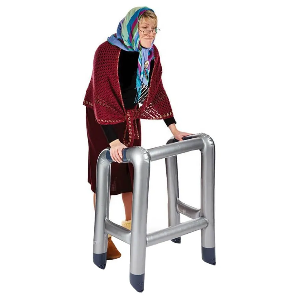Oppustelig Gåstol