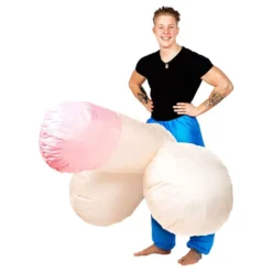 Oppustelig Kæmpetissemand Kostume