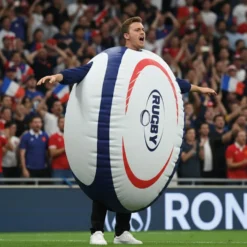 Oppustelig Rugbybold Kostume