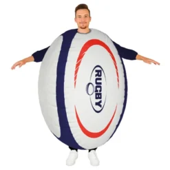 Oppustelig Rugbybold Kostume