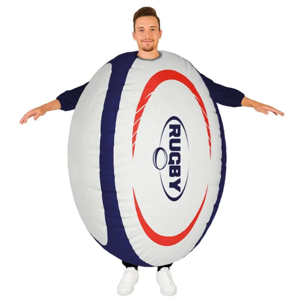 Oppustelig Rugbybold Kostume