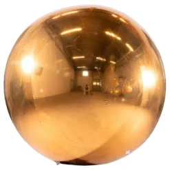 Oppustelig Spejlkugle Guld