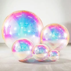 Oppustelig Spejlkugle Iridescent