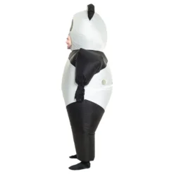 Oppusteligt Panda Kostume