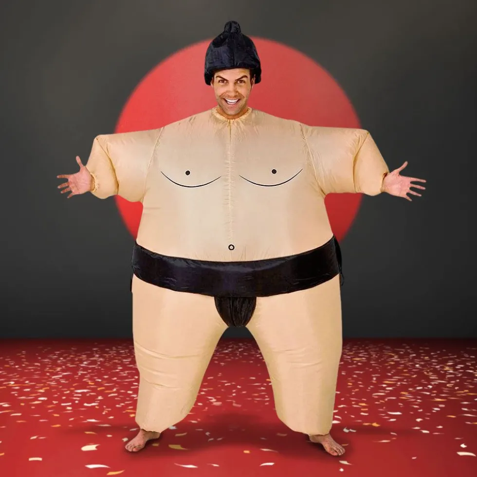 Oppusteligt Sumo Kostume