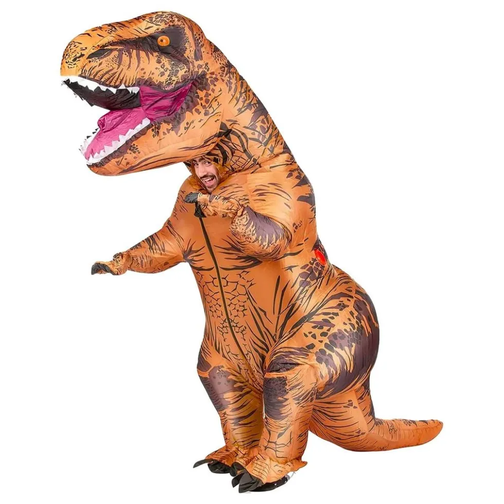 Oppusteligt T-Rex Kostume