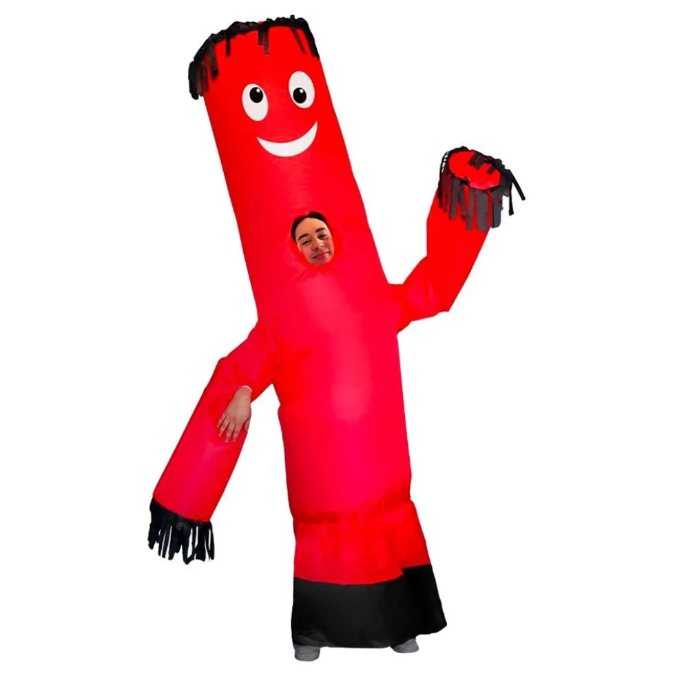 Oppustelig Wavy Man Kostume
