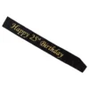 Ordensbånd Happy 25th Birthday Sort/Guld