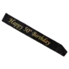 Ordensbånd Happy 50th Birthday Sort/Guld