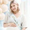 Ordensbånd Mom to Be Lyseblå