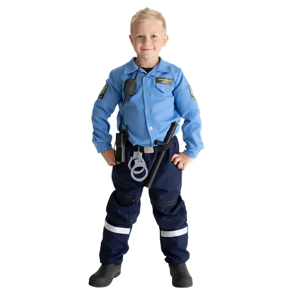 Ordensvagt Børnekostume