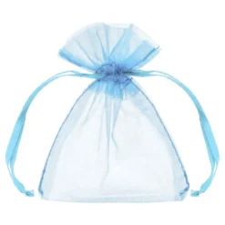 Organza poser Blå