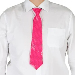 Pailletslips Neonpink