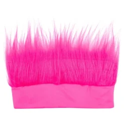 Pandebånd Med Hår Neonpink