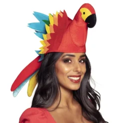 Papegøje Regnbuefarvet Hat