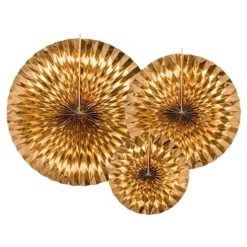 Papfjedre Guld Metallic