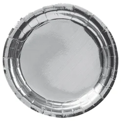 Papirasietter Sølv Metallic