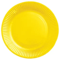 Papirassietter Gule