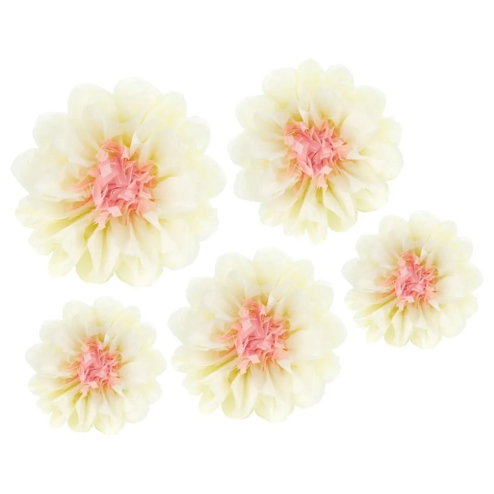 Papirblomster Dekoration