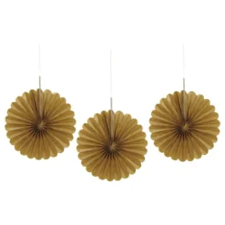 Papirfjer Guld Mini