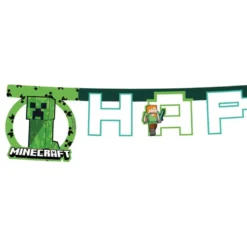 Papirguirlande Minecraft