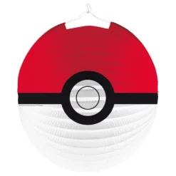 Papirlanterne Rund Pokémon Ball
