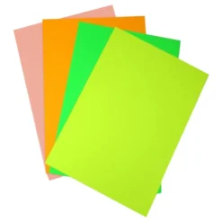 Papir Neonfarvet