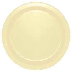 Papirtallerkener Elfenben