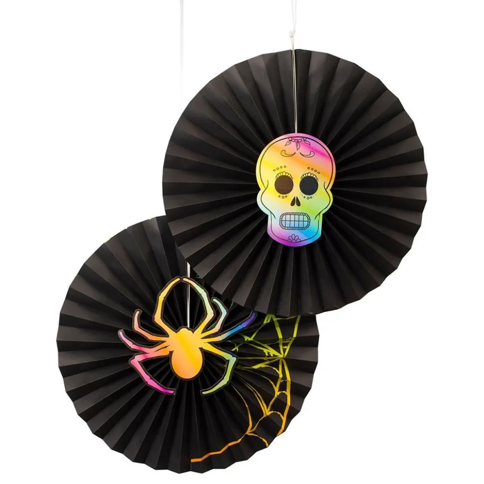 Papirvifter Halloween Sort