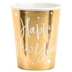 Papkrus Happy New Year Guld