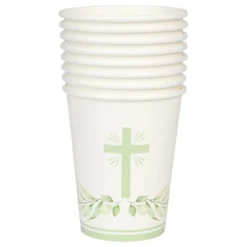 Papkrus Kors Grøn