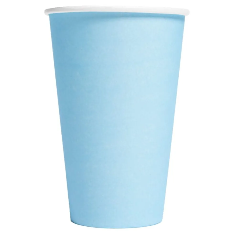 Papkrus Lyseblå Store