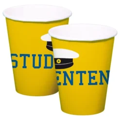 Papkrus Studenten Blå/Gul