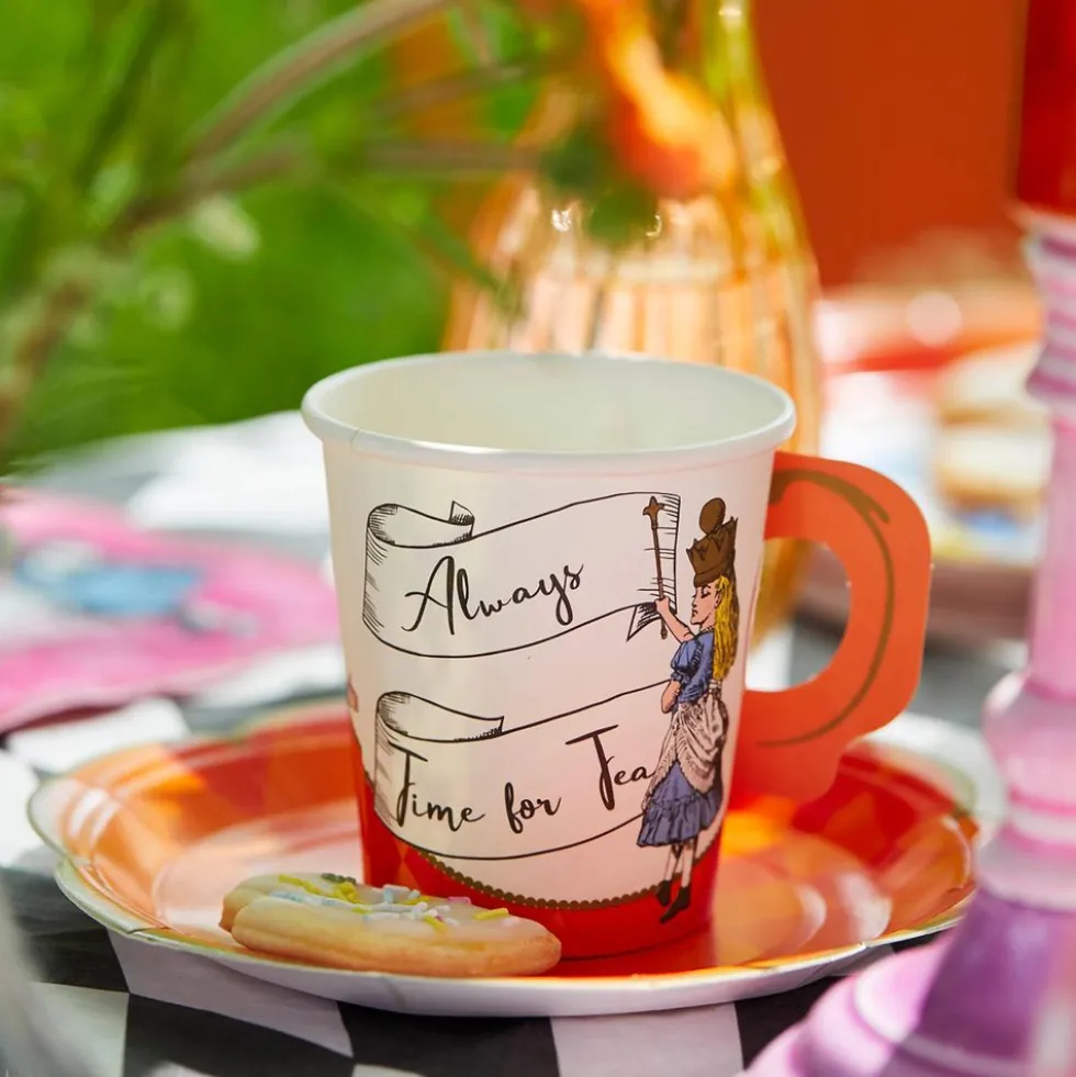 Papkrus Tea Party Alice Wonderland