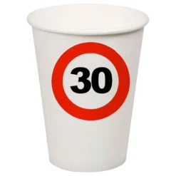 Papkrus Trafikskilt 30