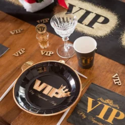 Papkrus VIP Sort/Guld