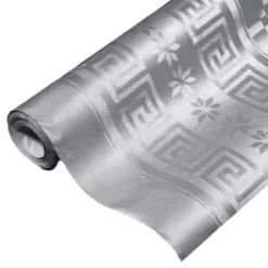 Pappersdug Damask Silver