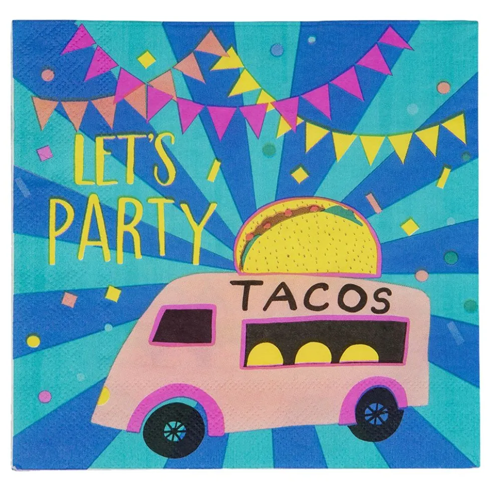 Papservietter Taco