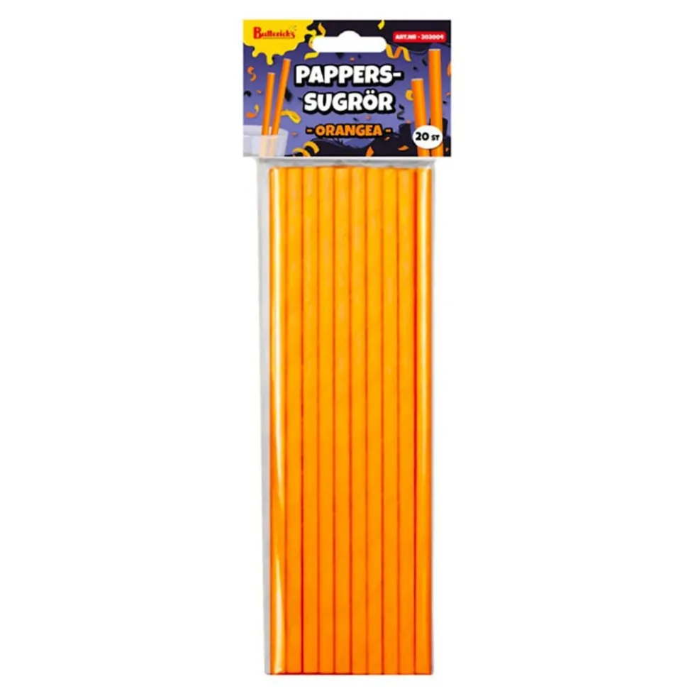 Papsugerør Orange