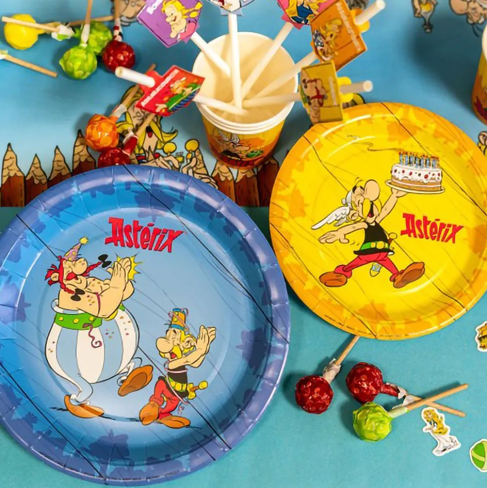 Paptallerkener Asterix