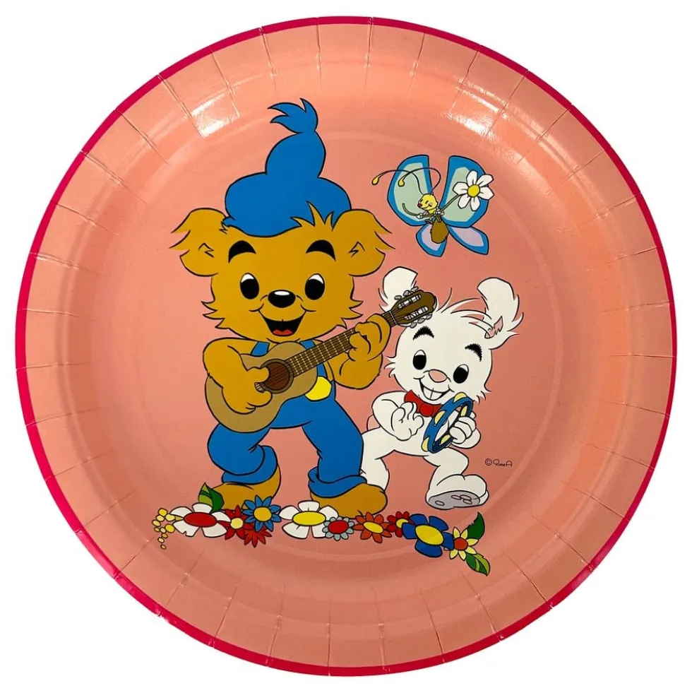 Paptallerkener Bamse