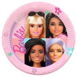 Paptallerkener Barbie