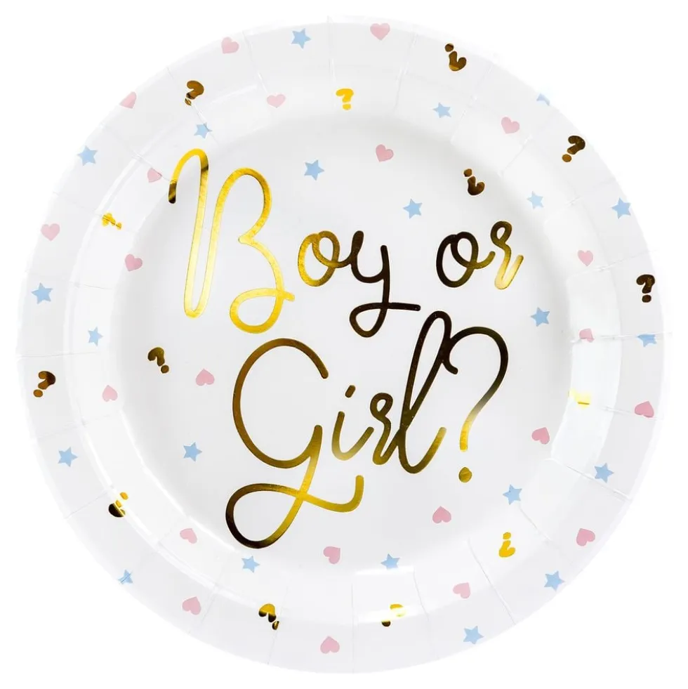 Paptallerkener Boy or Girl