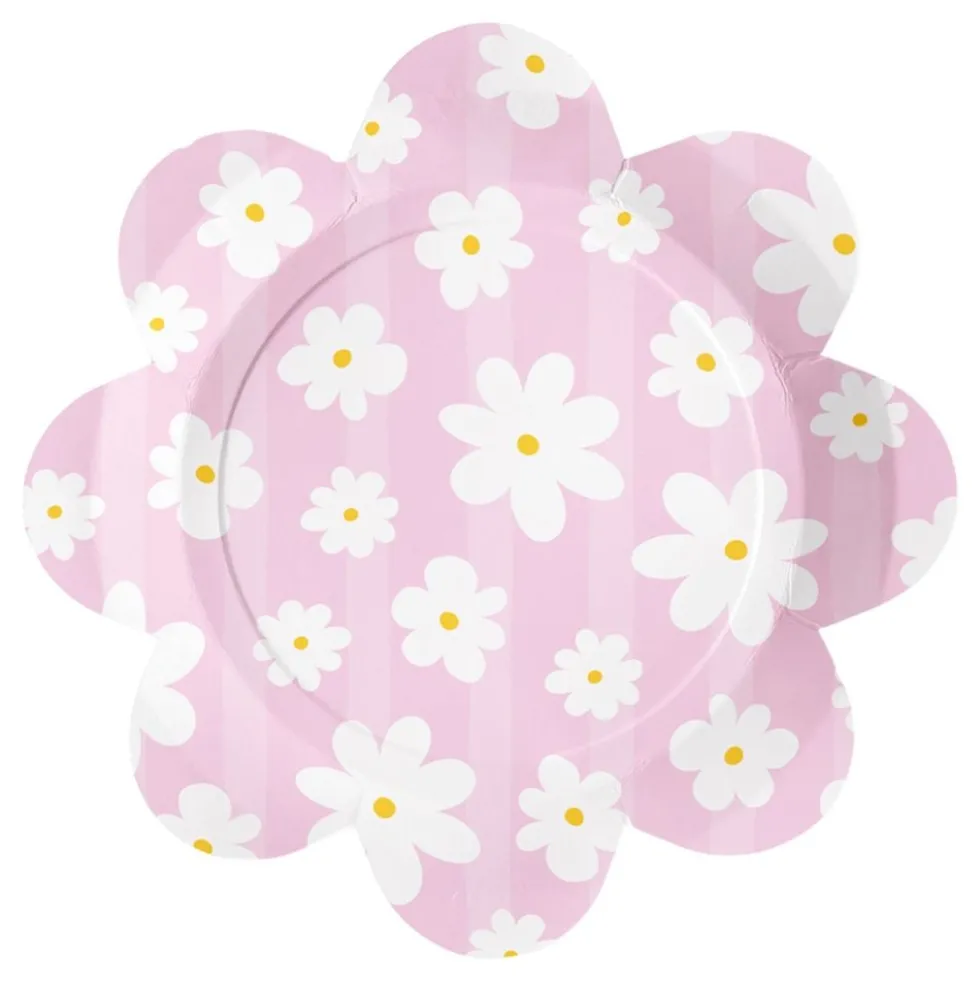 Paptallerkener Daisies