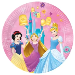 Paptallerkener Disneyprinsesser