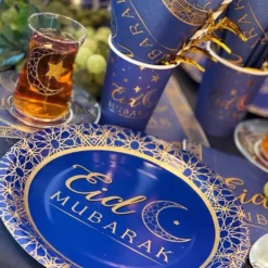 Paptallerkener Eid Mubarak