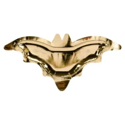 Paptallerkener Flagermus Guld Metallic