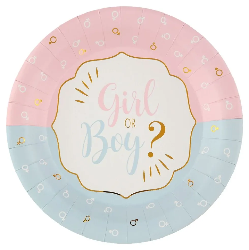 Paptallerkener Girl or Boy