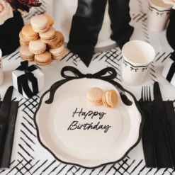 Paptallerkener Happy Birthday Roset