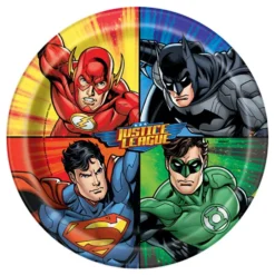 Paptallerkener Justice League